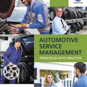 Automotive Service Management 3rd Edition by Andrew Rezin (English) Hardcover Bo