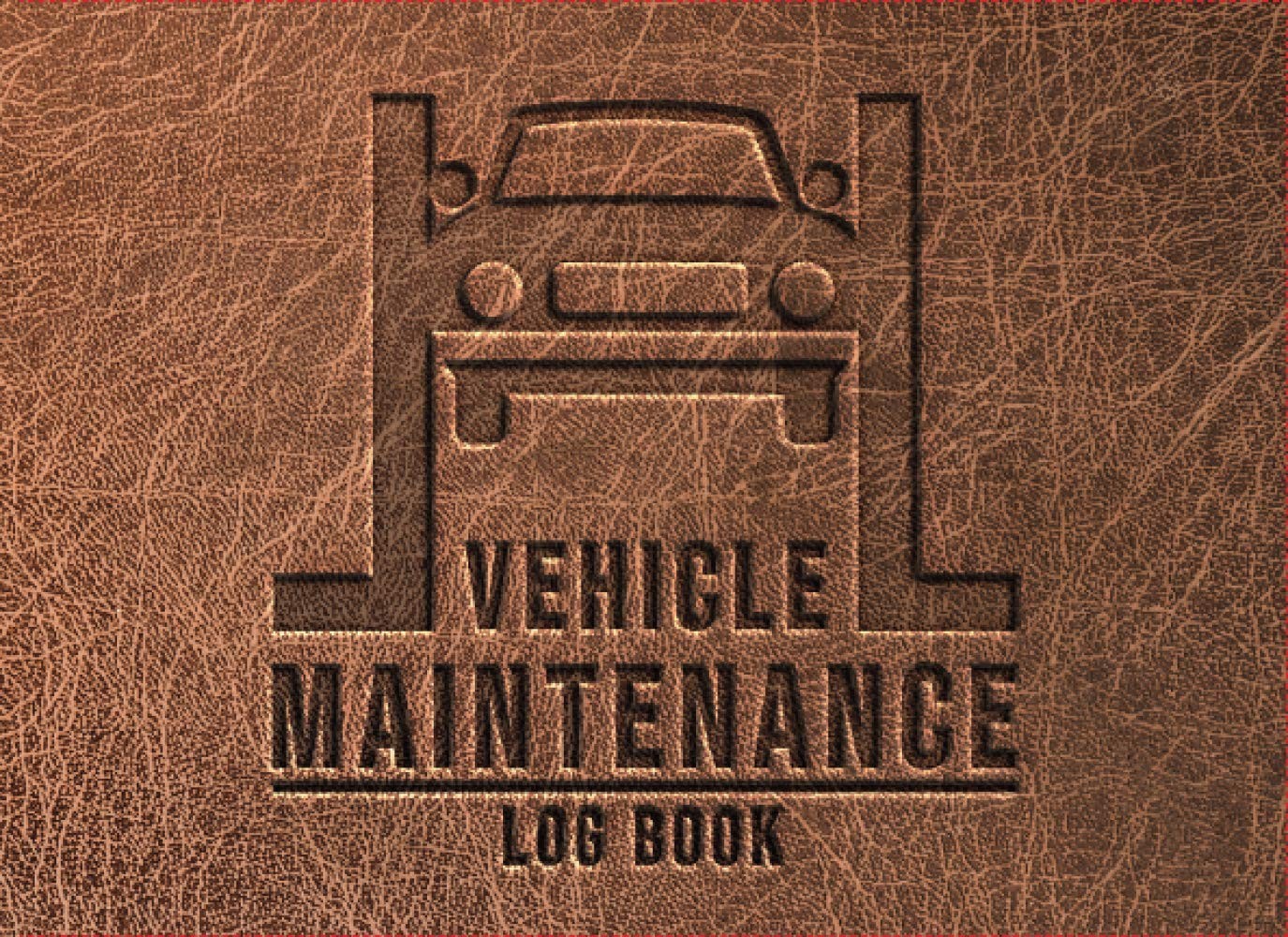 Vehicle Maintenance Log Book - Automotive Service Record - Oil Change -...
