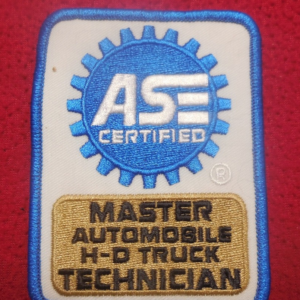 Automotive Service Excellence ASE Master Auto HD Truck Technician uniform patch