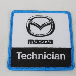 Vintage Mazda Service Automotive Technician Patch Uniform Dealer Tech Blue Black