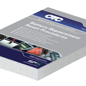 OTC 3220 Battery Diagnostic Manual for Automotive Battery Service Tips
