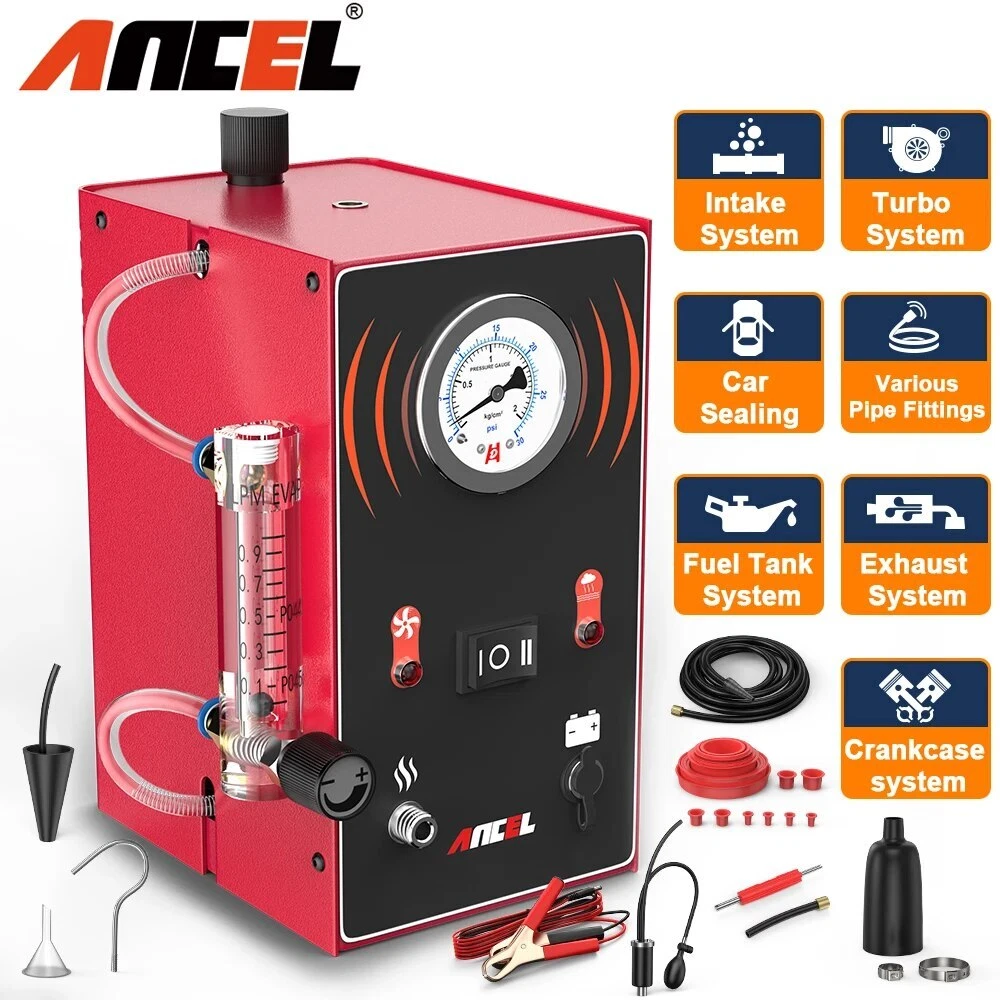 ANCEL S200 Automotive EVAP Smoke Machine Diagnostic Tool Vacuum Leak Detection