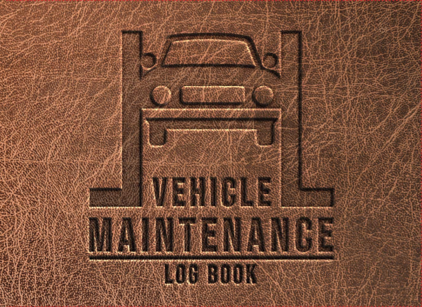 Vehicle Maintenance Log Book - Automotive Service Record Book - Oil Change - ... - Image 5
