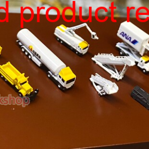 3D printing 1/700 Airport ground service civilian vehicle kit Unpainted