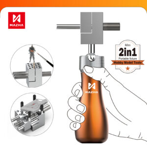 MAZHA Handheld Clamping Vise Detachable Split Portable Model Making Craft Tool