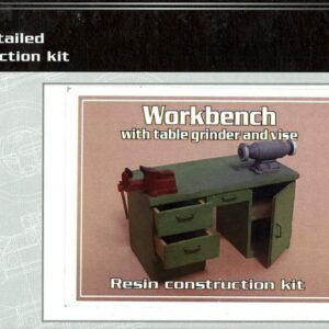 Hauler Models 1/35 WORK BENCH WITH TABLE GRINDER & VISE Resin Set