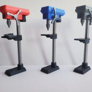 Drill Press Stand &Vise 1/10 Scale Metal Garage Shop Barn Display RC Rock Crawl