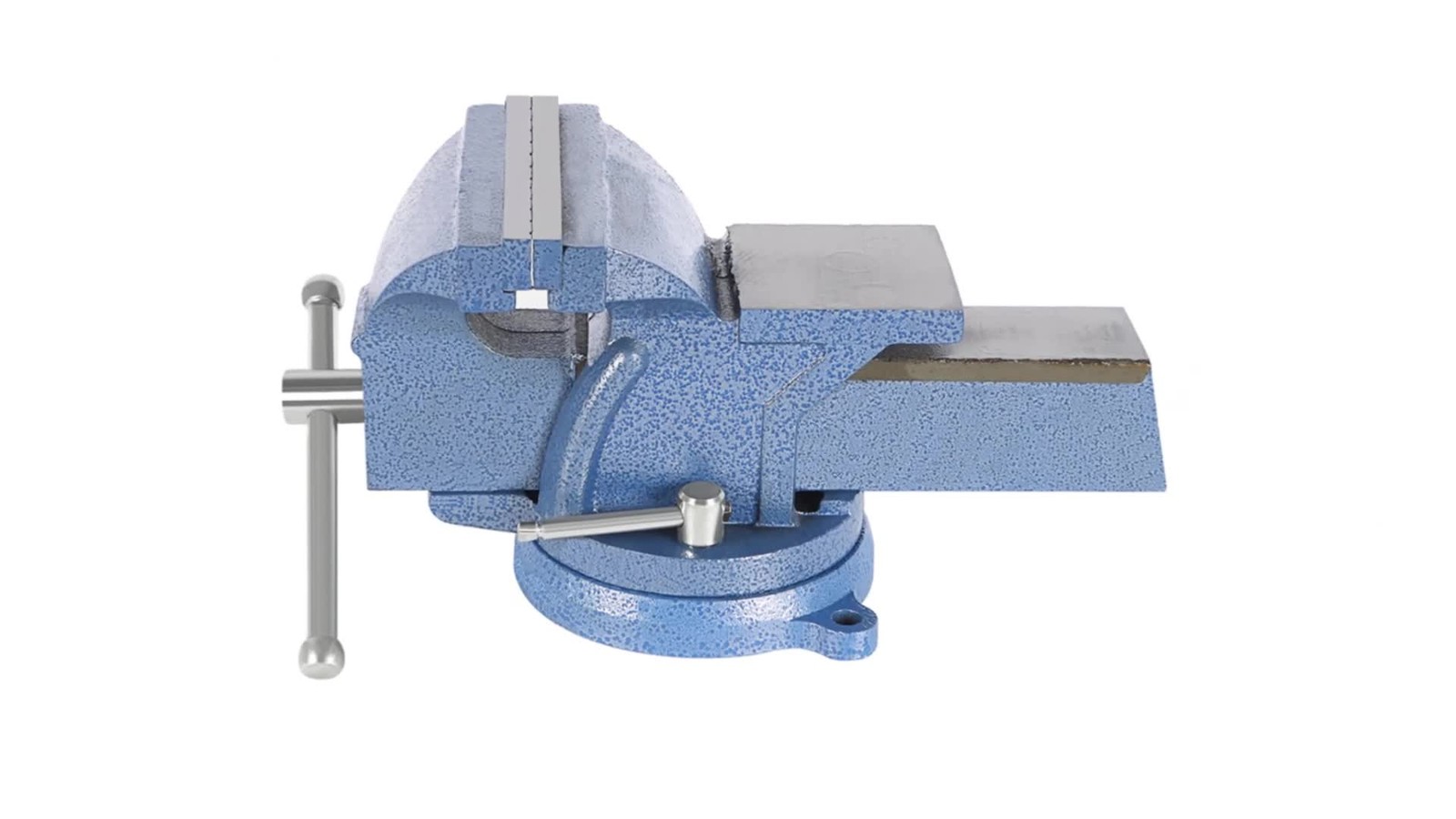 6 Inch Mechanic Bench Vise Table Top Clamp Press Locking Swivel Base Heavy Duty - Image 2