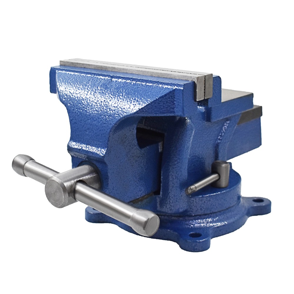 6 Inch Mechanic Bench Vise Table Top Clamp Press Locking Swivel Base Heavy Duty - Image 3