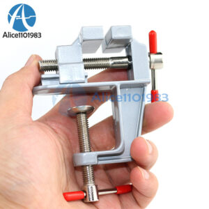 Mini Flat Clamp Table Jaw Bench Drill Press Vice Opening Parallel Vise Tool Kit