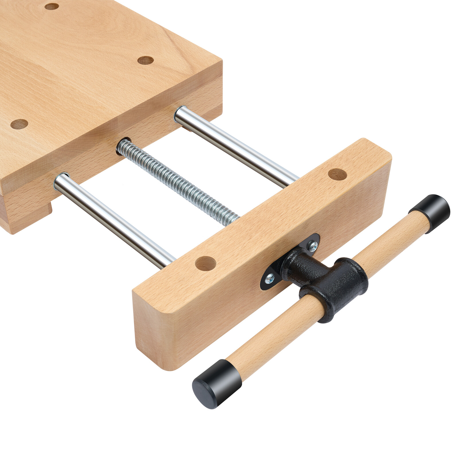 Wood Workbench Desktop Woodworking Vise Portable Smart Vice w/ Superior Clamping - Image 2