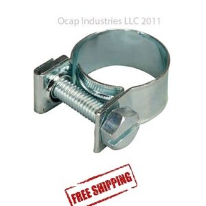(10) FUEL INJECTION HOSE CLAMPS 3/8" AUTOMOTIVE WHOLESALE PRICING