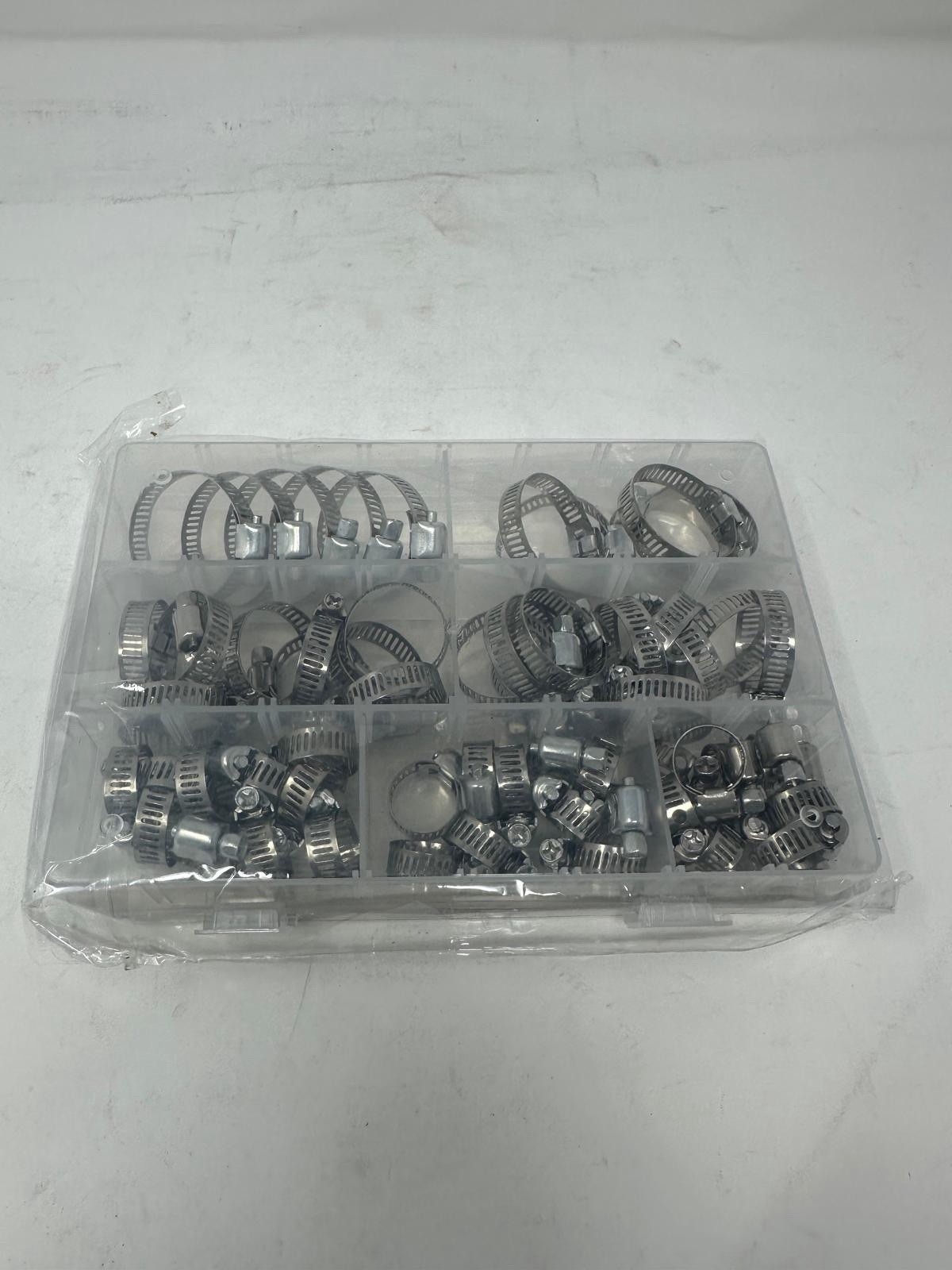 60Pcs Stainless Steel Adjustable Hose Clamps Kit for Plumbing & Automotive - Image 2