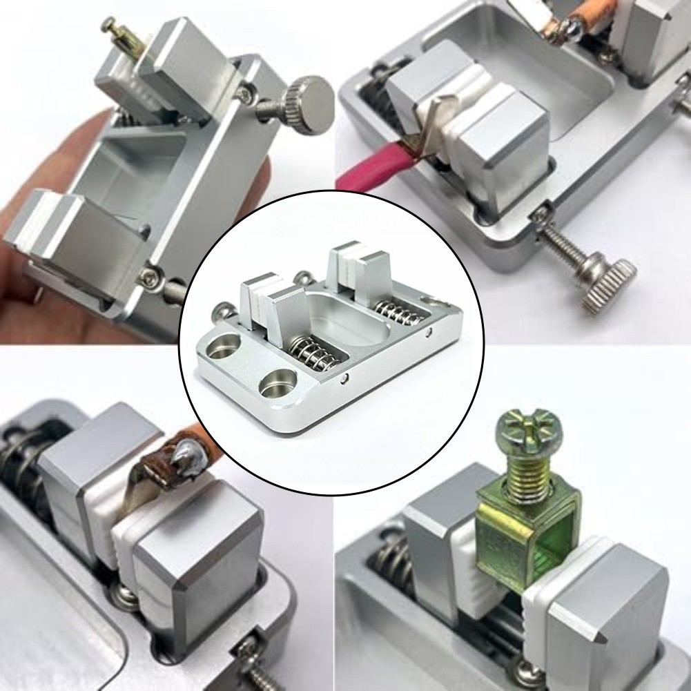 Abrazadera de aluminio de alta resistencia para reparación y soldadura eléctrica automotriz- - Image 3