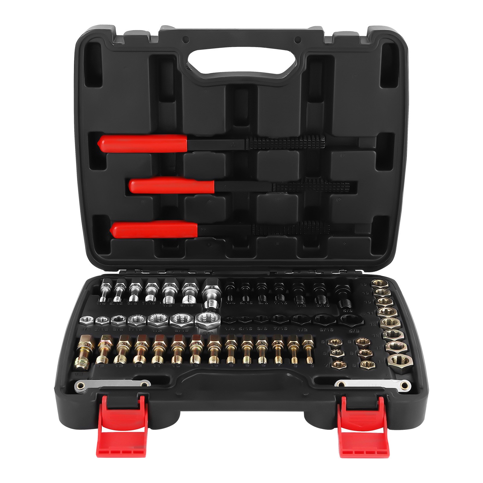 61pc Universal Thread Chaser Set for Automotive/Machinery UNC/UNF/Metric + Files - Image 2