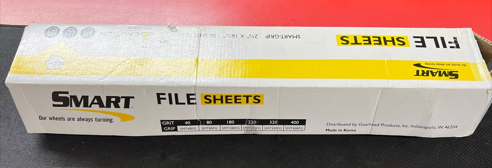 Smart-Grip File Sheets 2 3/4” X 16 1/2” Automotive Paint Body