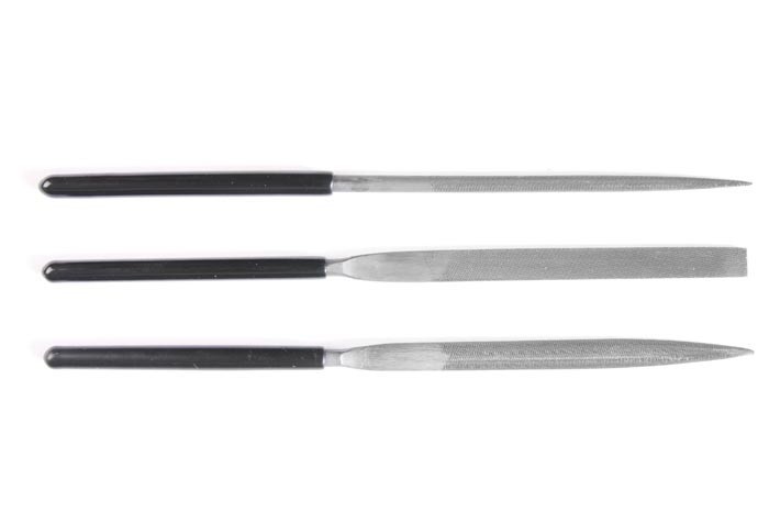 Tamiya 74046 - 600 Basic File Set Medium Double-Cut
