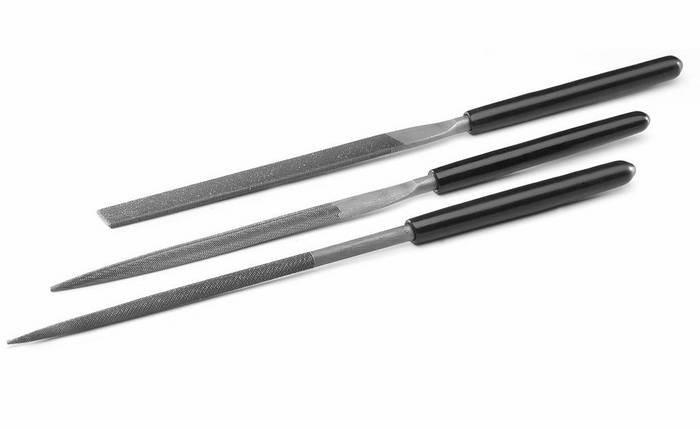 Tamiya 74046 - 600 Basic File Set Medium Double-Cut - Image 5