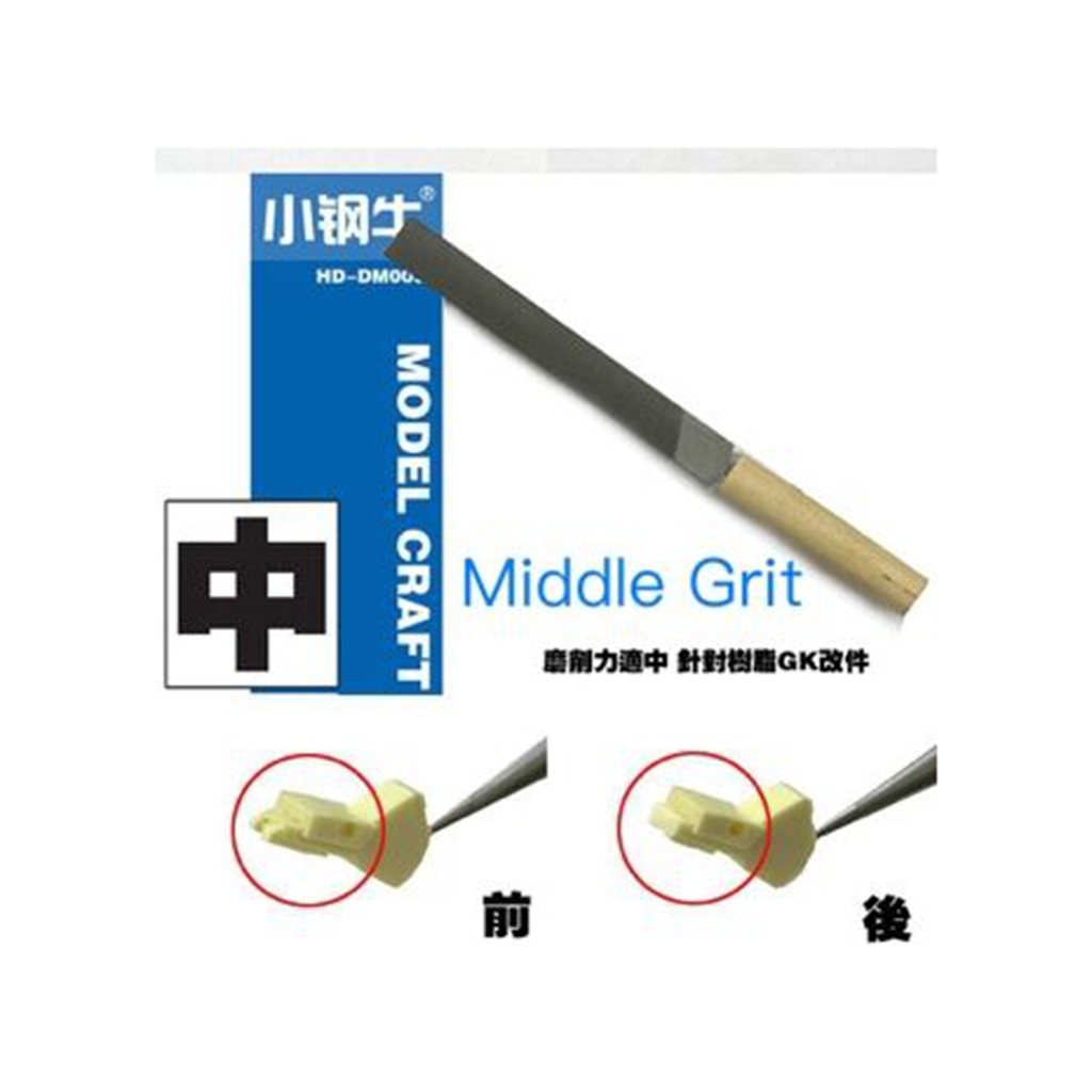 Modeling Tools Accessory HD Multi-use File Steel Sharper Fine - Grit 4 in 1 Set - Image 4
