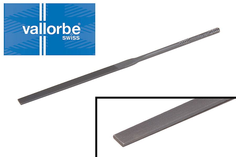 Wave Vallorbe Swiss Precision File (Flat) HT-221 - Image 2