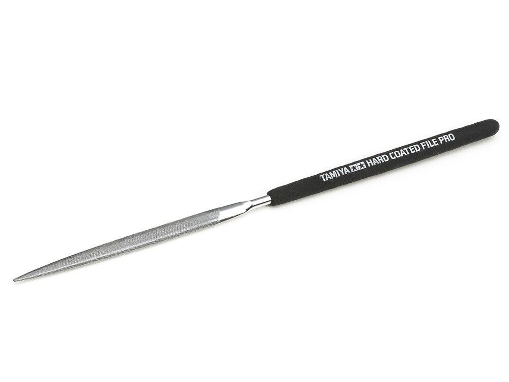 Tamiya Craft Tools HARD COATED FILE PRO (HALF-ROUND 5mm width) 74126