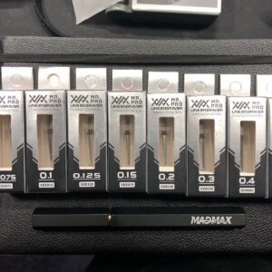 Madworks Mr. Pro Line Engraver / 8 Chisel Set - .075-.1-.125-.15-.20-.30-.40-.50