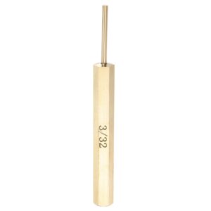 Brass Pin Punch 3/32" Non-marring Drive Punch for Watch Repair Automotive