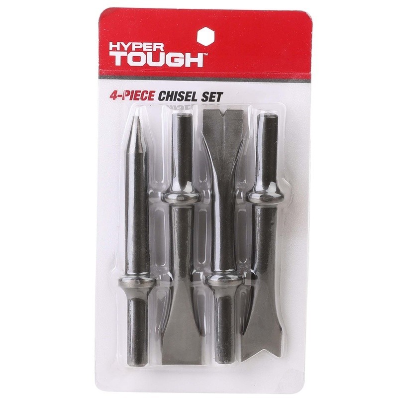 4 Piece Chisel Set 35CRMO Steel Air Tool Accessories DIY Automotive Farm New - Image 2