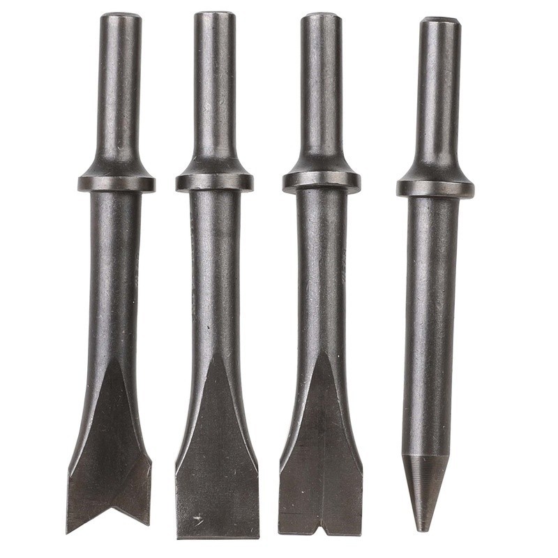 4 Piece Chisel Set 35CRMO Steel Air Tool Accessories DIY Automotive Farm New - Image 3
