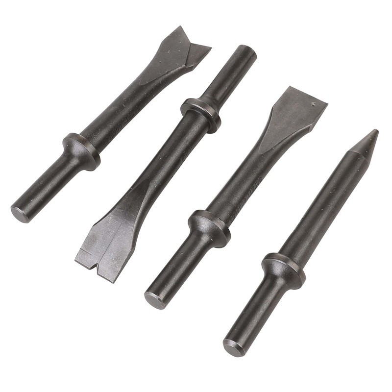 4 Piece Chisel Set 35CRMO Steel Air Tool Accessories DIY Automotive Farm New - Image 4