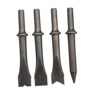 4Pcs Air Hammers Chisels Set Automotive Repairs Equipment Pneumatic Tools