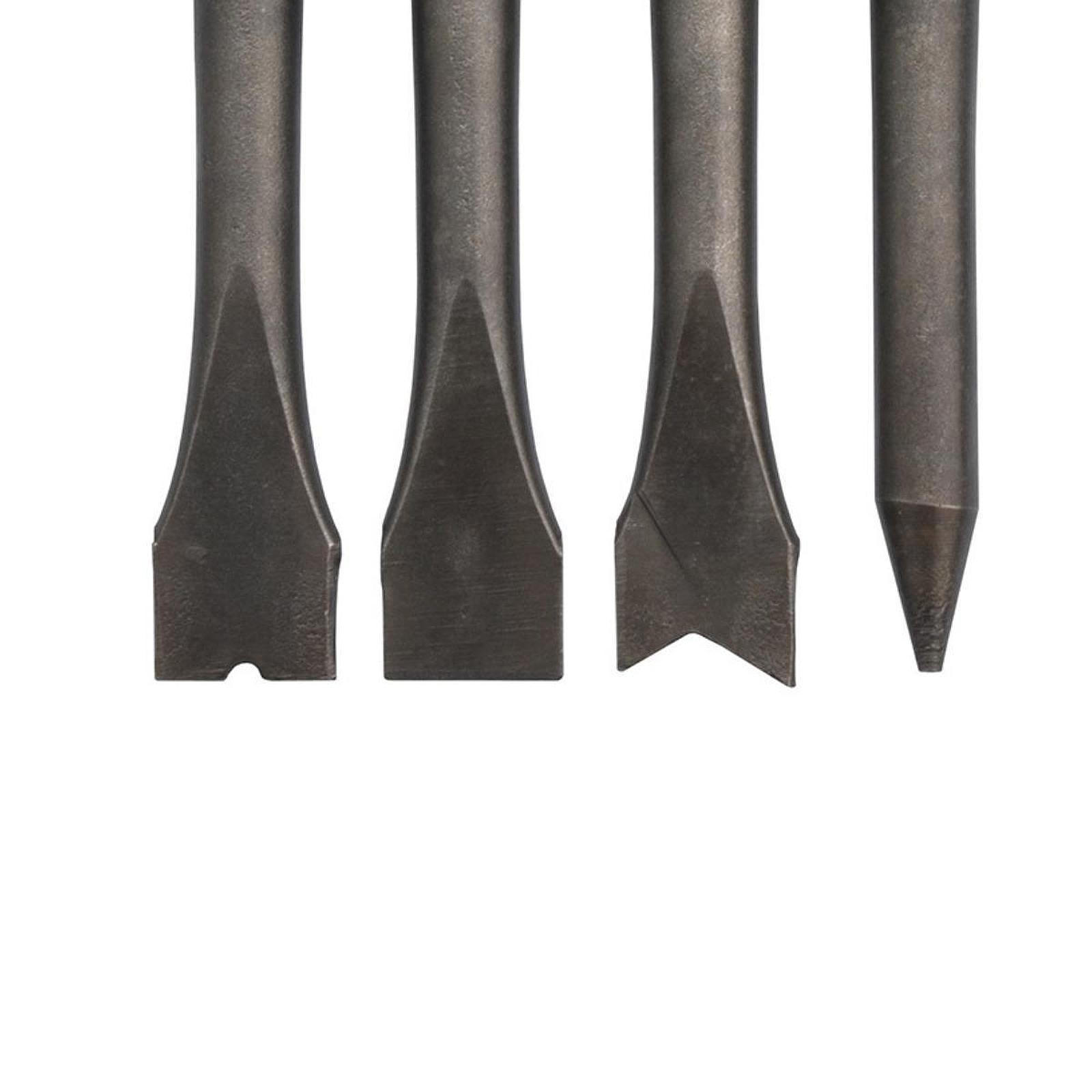 4Pcs Air Hammers Chisels Set Automotive Repairs Equipment Pneumatic Tools - Image 2