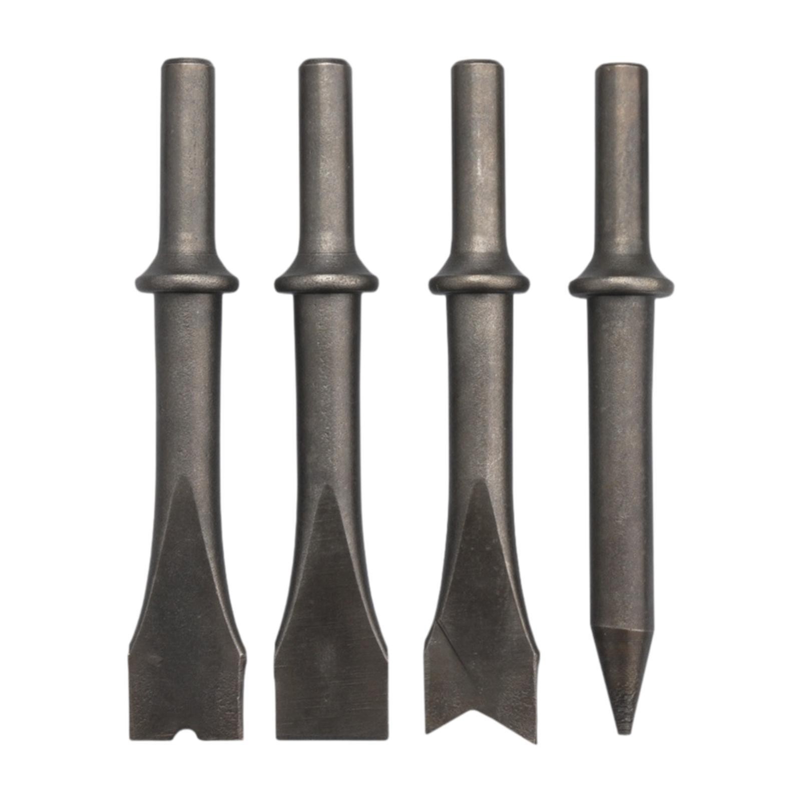 4Pcs Air Hammers Chisels Set Automotive Repairs Equipment Pneumatic Tools - Image 5