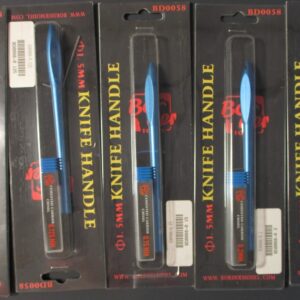 Border Models Carbide Chisel Assortment Lot - 5 Sizes - 5 Tools