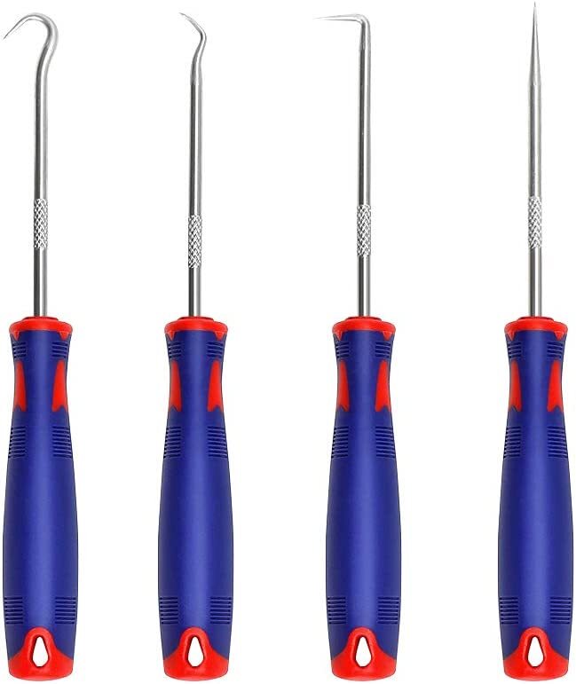 WORKPRO Precision 9 Pcs Pick and Hook Set W/Scraper Automotive Hand Tools Set - Image 2