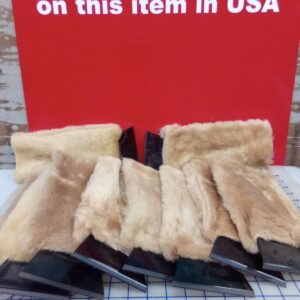 Automotive Car Ice Scrapers Pack Of 10 Lambskin Ice Scrapers, New Old Stock,...