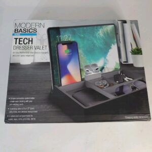 Modern Basics Home Tech Valet Dresser Organizer