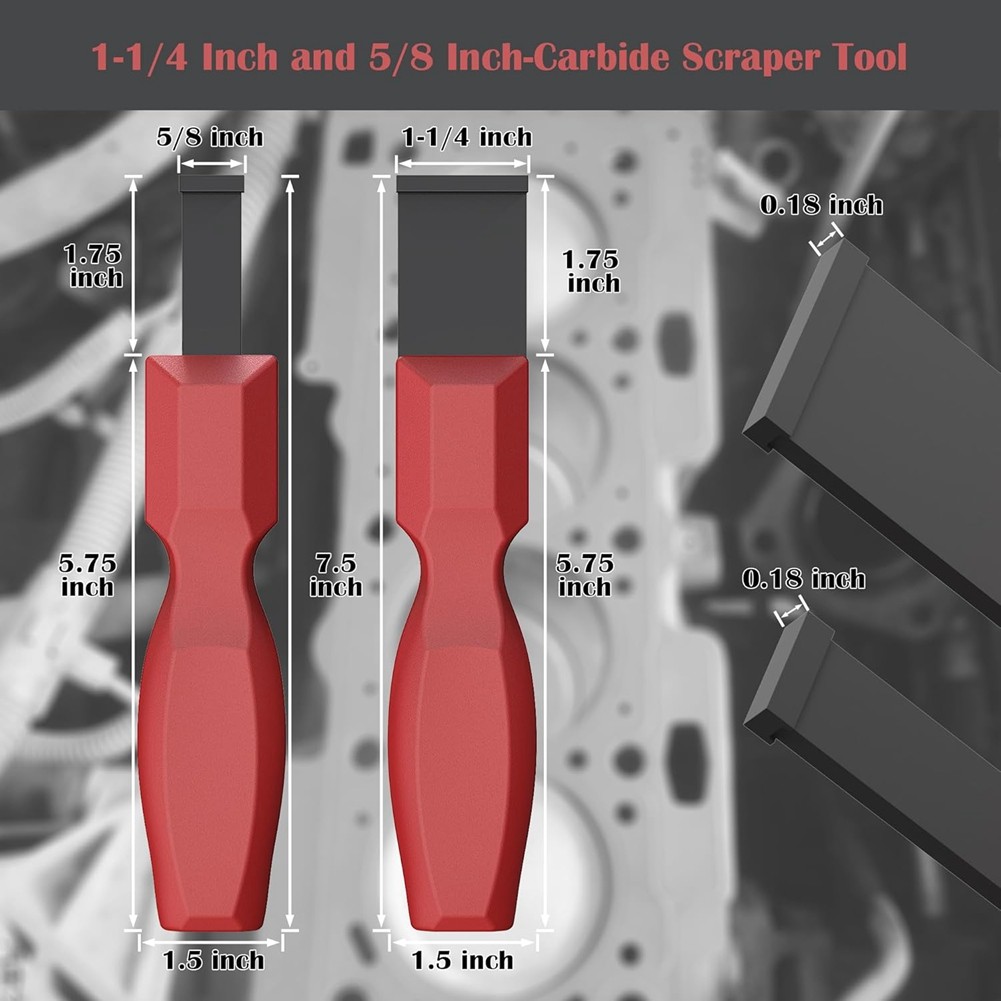 Carbide Scrapers , Super Carbide Gasket Scrapers for Metal and Automotive,5490 - Image 2