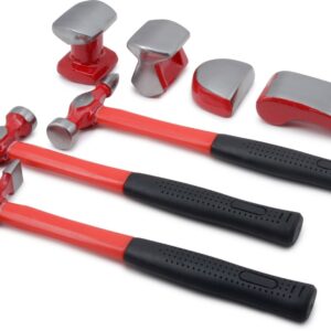 Titan 15084 7pc. Autobody Automotive Hammer Set