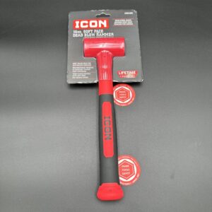 ICON 16 oz Soft Face Dead Blow Hammer Polyurethane Head Lifetime Warranty