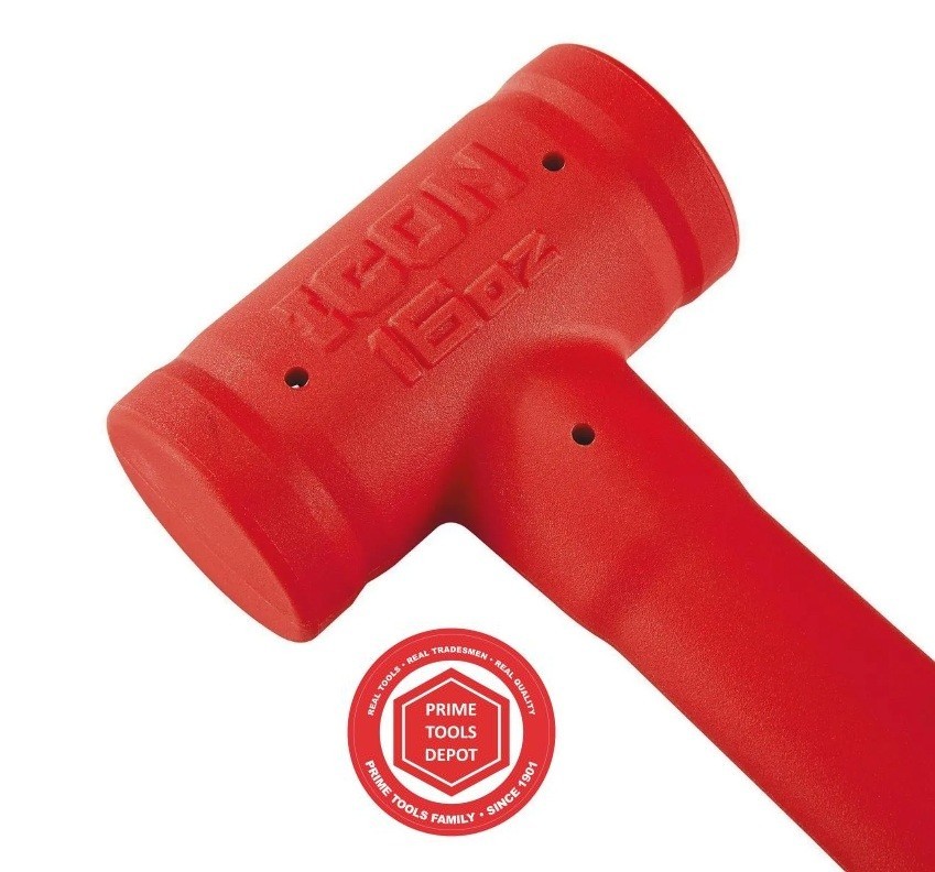ICON 16 oz Soft Face Dead Blow Hammer Polyurethane Head Lifetime Warranty - Image 2