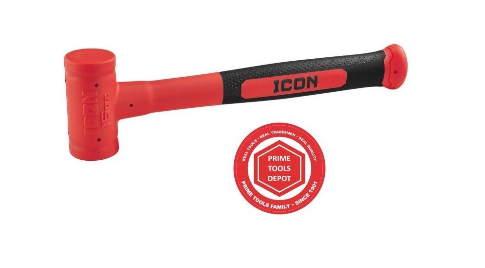 ICON 16 oz Soft Face Dead Blow Hammer Polyurethane Head Lifetime Warranty - Image 3
