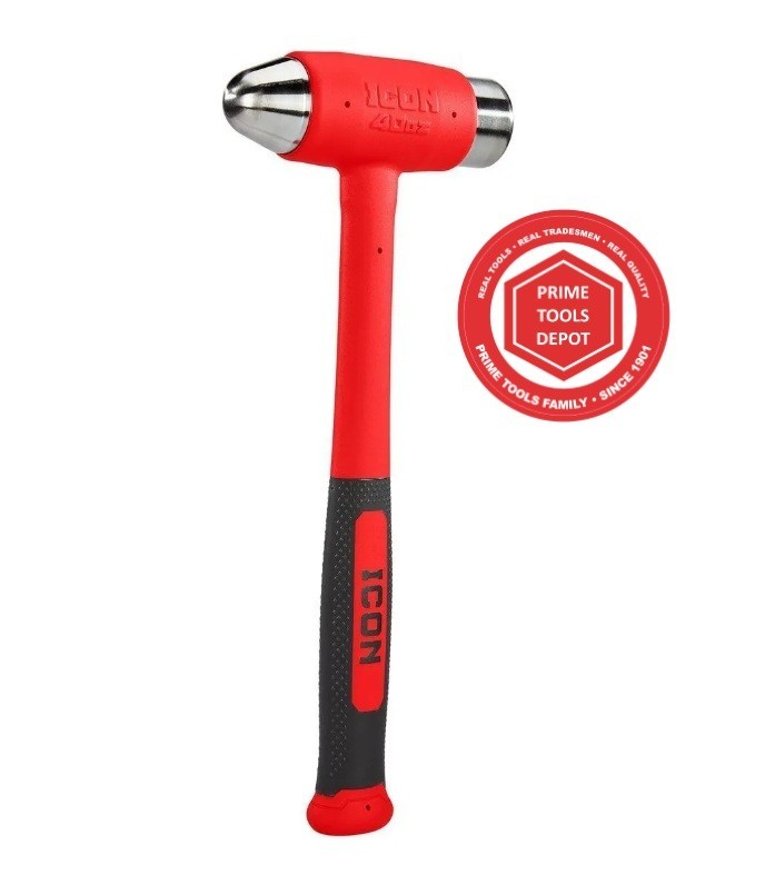 ICON 40 oz Ball Peen Dead Blow Hammer Polyurethane Head Lifetime Warranty - Image 3
