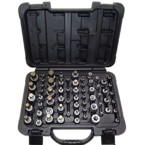 VIM TOOLS: MASTER TORX & HEX SOCKET BIT SET β automotive hand tool β 64-pc kit