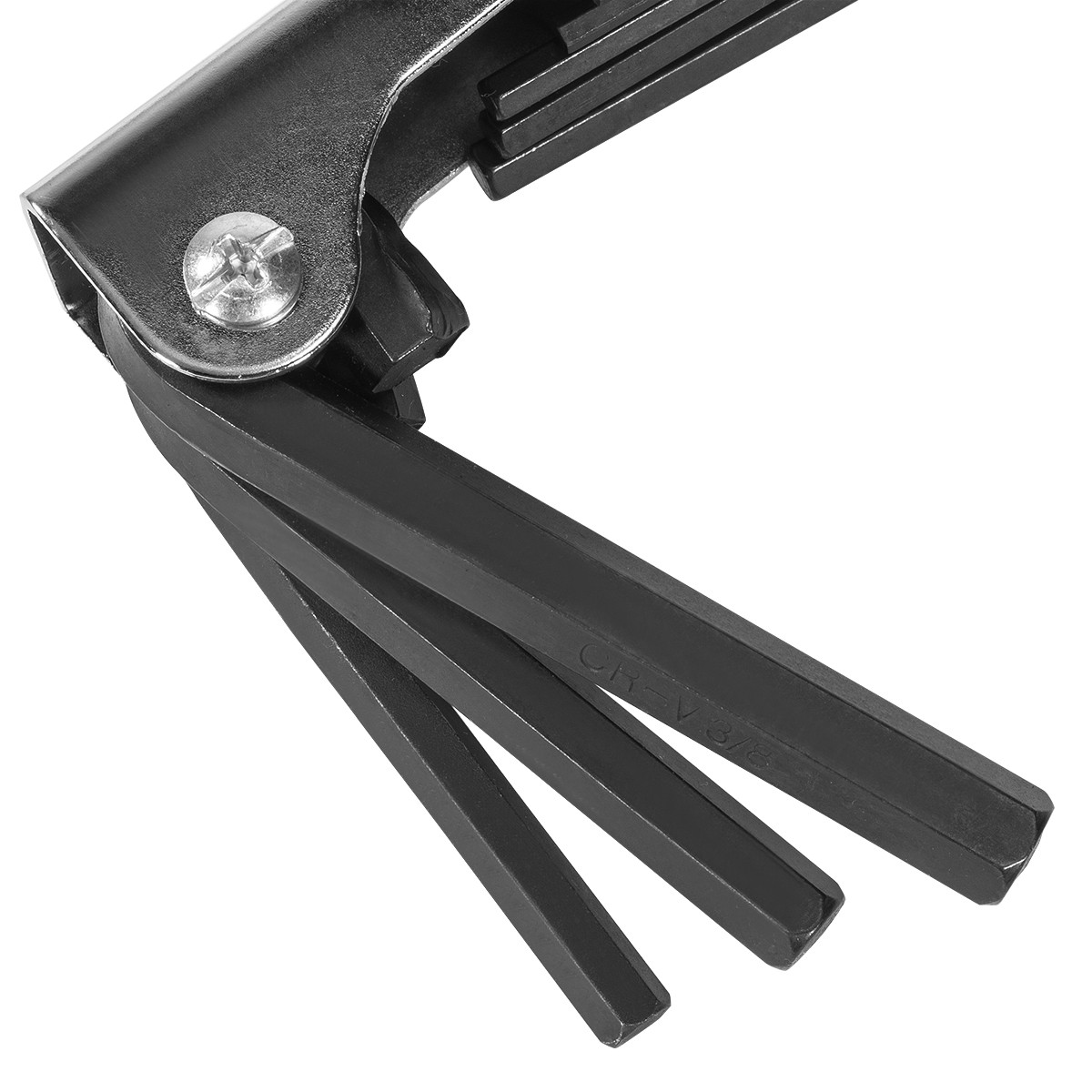 XtremepowerUS 45PC Combo Hex Key Allen Wrench Set SAE MM LONG SHORT Folding ARM - Image 4