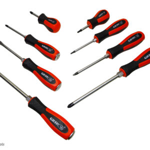 8-PC SCREWDRIVER SET – automotive hand tools – hex wrench bolster