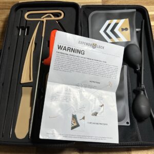 Expendo Lock Car Tool Kit Heavy Duty J-Hook Puller & Automotive Repair Tools