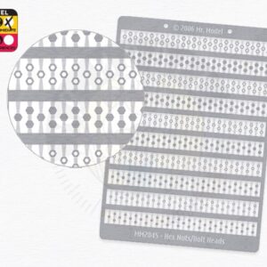 MM2045 - Hex Nuts/Bolt Heads - 1:24/1:25