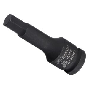 7/16" Impact Hex Bit Socket 1/2" Square Drive SAE Hex Socket for Automotive