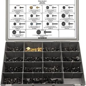 Disco Automotive 8681 Grey Replacement Hex Head Body Bolt Assortment